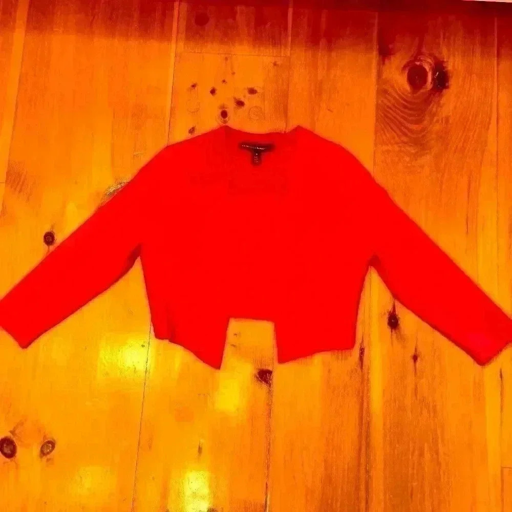 WHBM Fuchsia Shrug - Size Small 2 - Picture 2 of 3